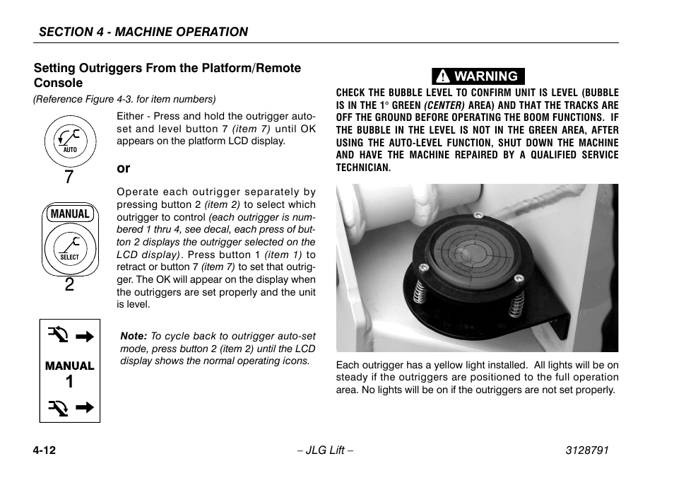 JLG X550AJ Operator Manual User Manual | Page 56 / 136