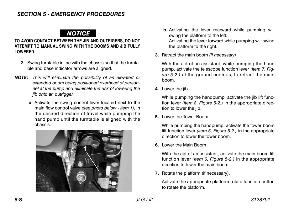 JLG X550AJ Operator Manual User Manual | Page 88 / 136