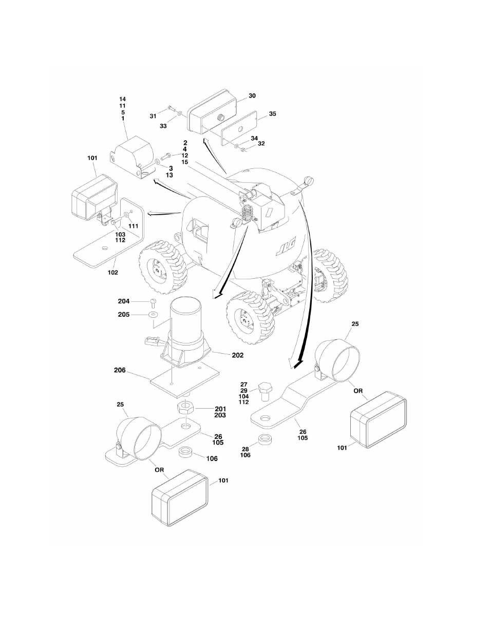 JLG 600A_AJ Parts Manual User Manual | Page 106 / 310