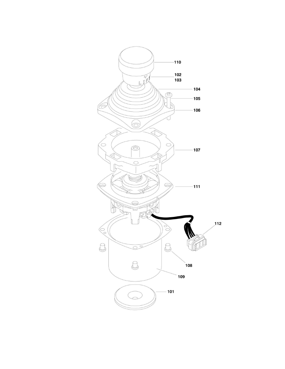 Figure 4-4. controller assembly (lift and swing) | JLG 600A_AJ Parts Manual User Manual | Page 174 / 310