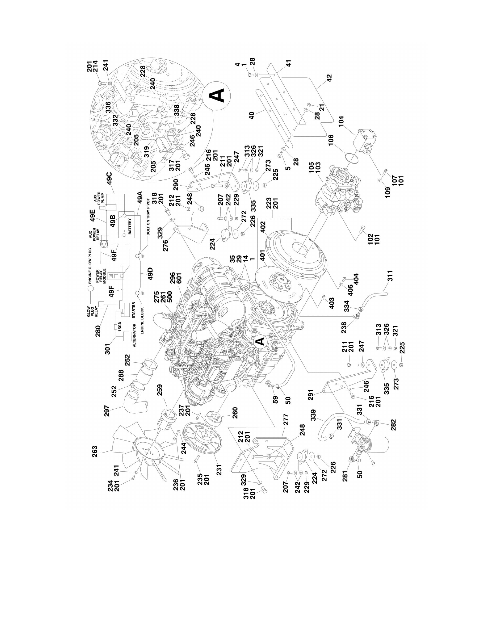 JLG 600A_AJ Parts Manual User Manual | Page 71 / 310