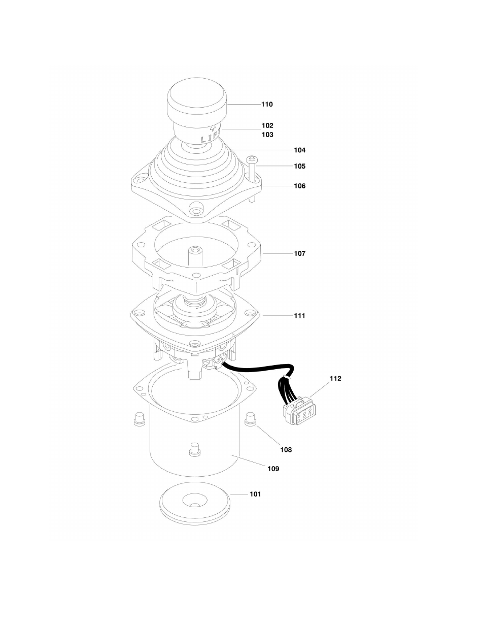Figure 4-4. controller assembly (lift and swing) | JLG 860SJ Parts Manual User Manual | Page 164 / 270
