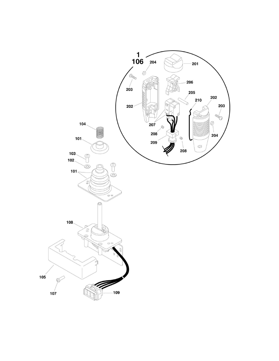 Figure 4-5. controller assembly (drive and steer) | JLG 860SJ Parts Manual User Manual | Page 166 / 270