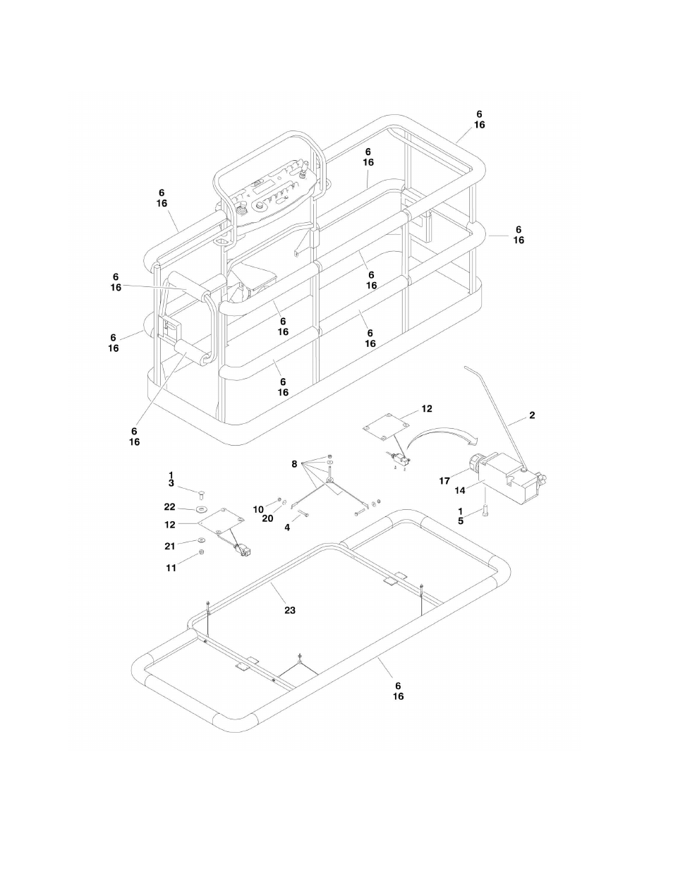 JLG 860SJ Parts Manual User Manual | Page 168 / 270