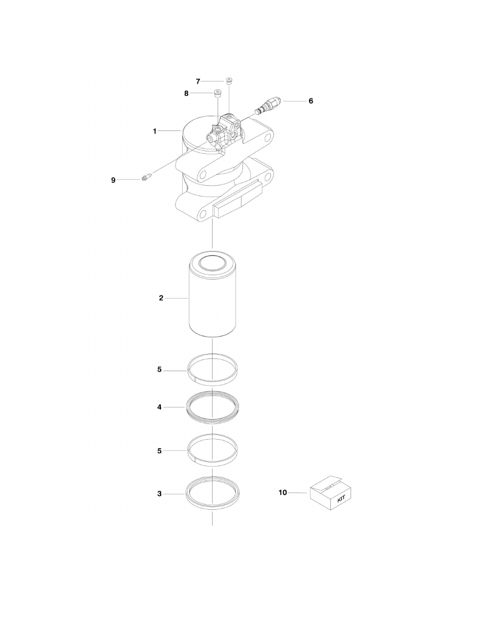 Figure 5-1. axle lockout cylinder assembly | JLG 860SJ Parts Manual User Manual | Page 174 / 270