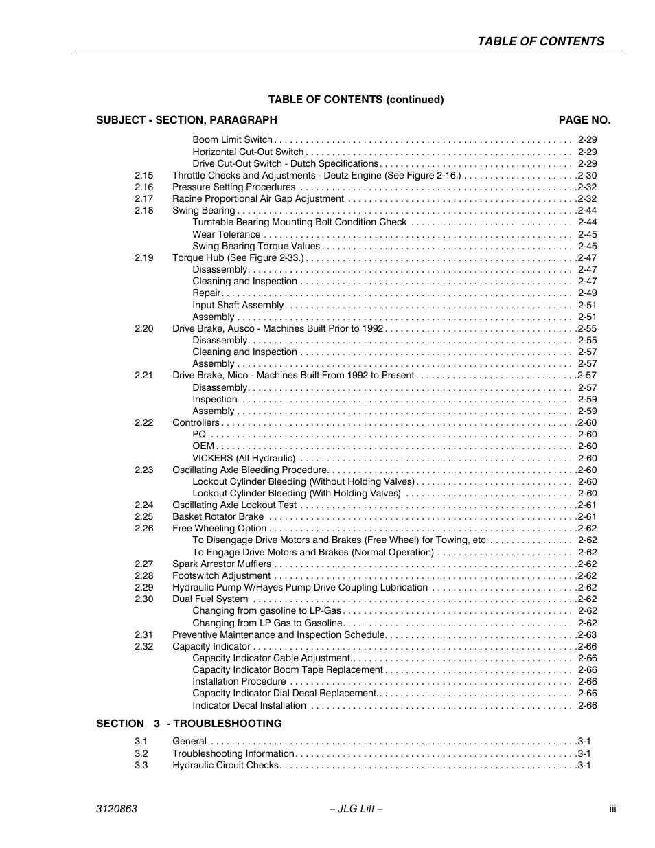 JLG 80HX_HX+6_HXER Service Manual User Manual | Page 7 / 120