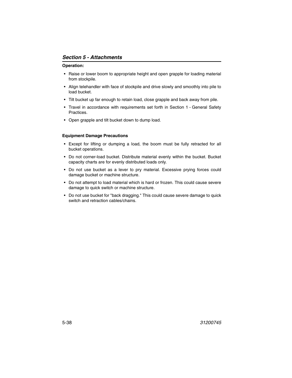 JLG G12-55A Operator Manual User Manual | Page 110 / 160