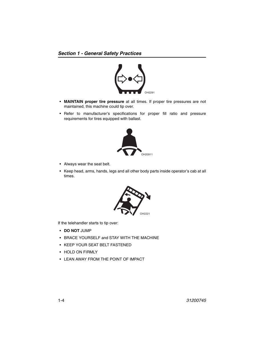 JLG G12-55A Operator Manual User Manual | Page 14 / 160