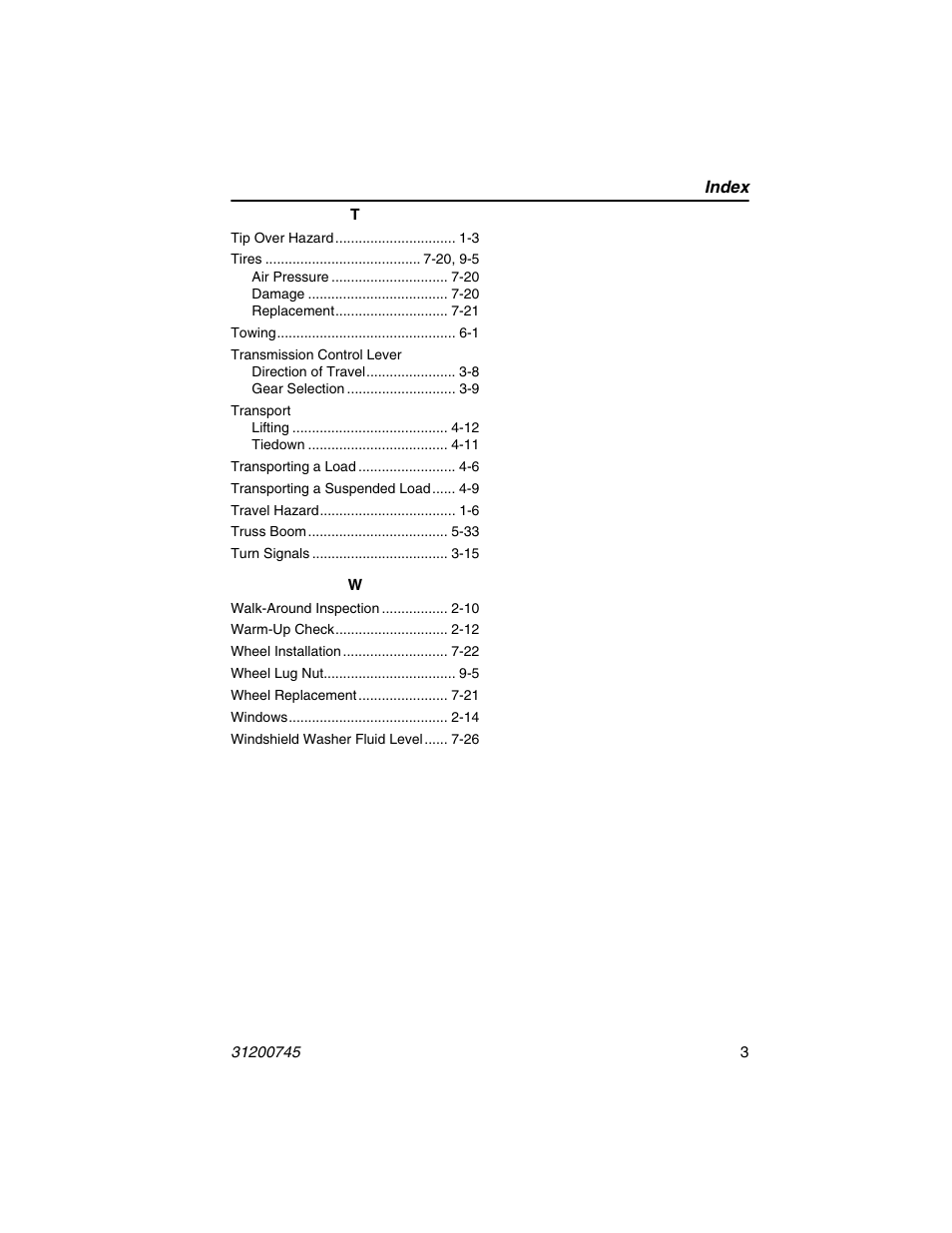 JLG G12-55A Operator Manual User Manual | Page 153 / 160