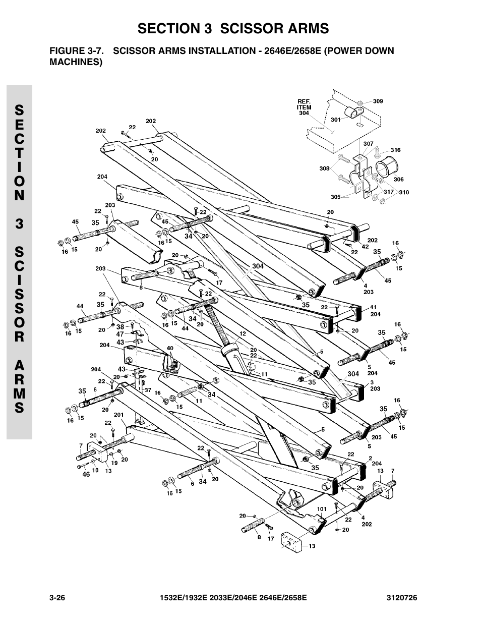 JLG 2658E ANSI Parts Manual User Manual | Page 104 / 258