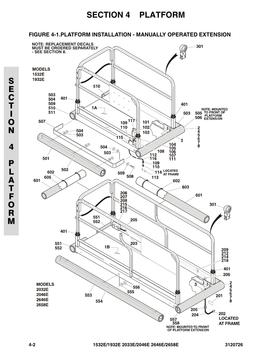 JLG 2658E ANSI Parts Manual User Manual | Page 112 / 258