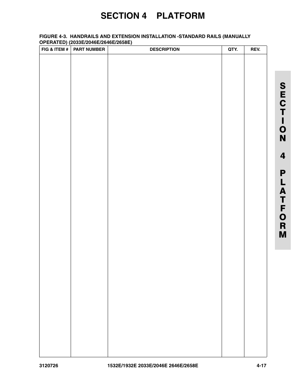 JLG 2658E ANSI Parts Manual User Manual | Page 127 / 258