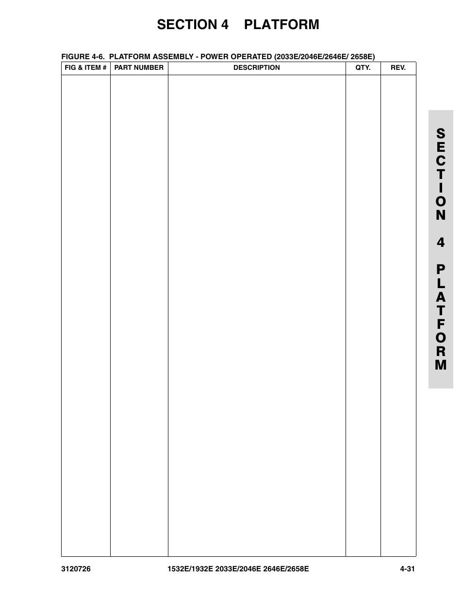 JLG 2658E ANSI Parts Manual User Manual | Page 141 / 258