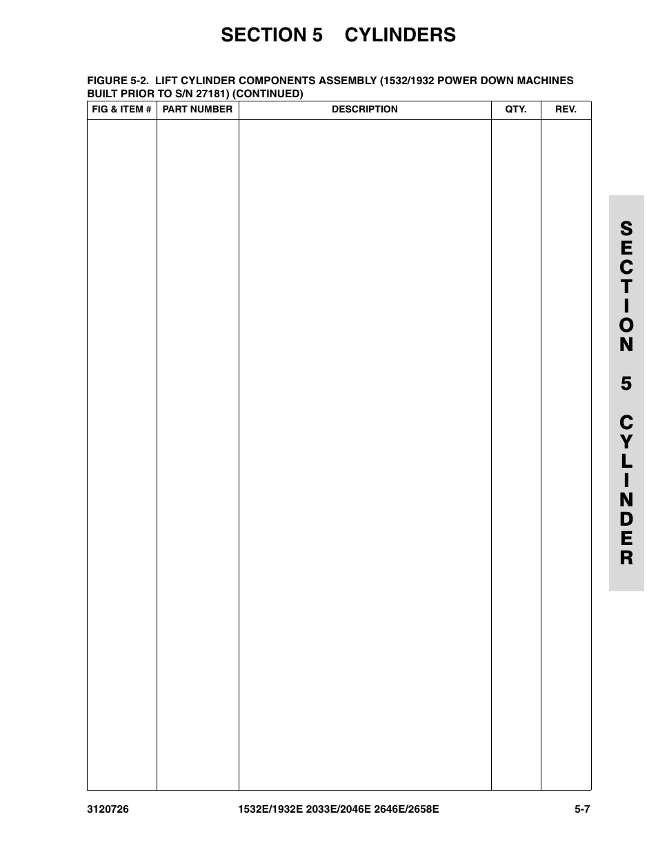 JLG 2658E ANSI Parts Manual User Manual | Page 169 / 258
