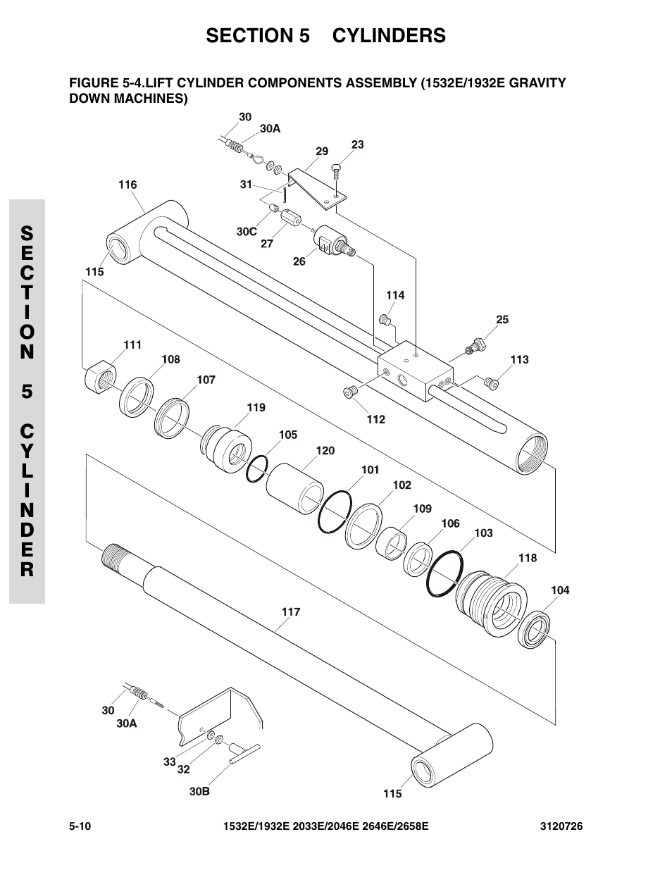 Machines) -10 | JLG 2658E ANSI Parts Manual User Manual | Page 172 / 258