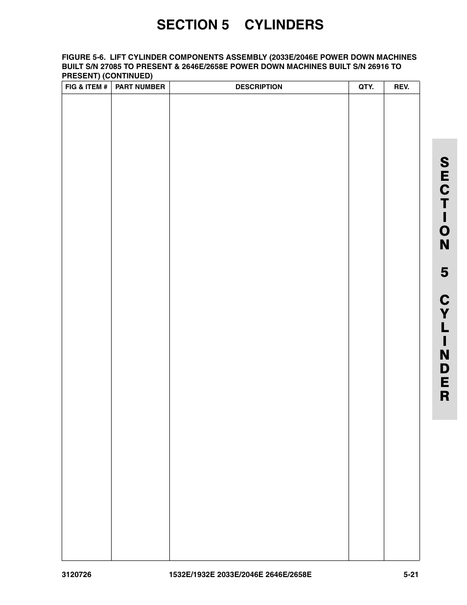 JLG 2658E ANSI Parts Manual User Manual | Page 183 / 258