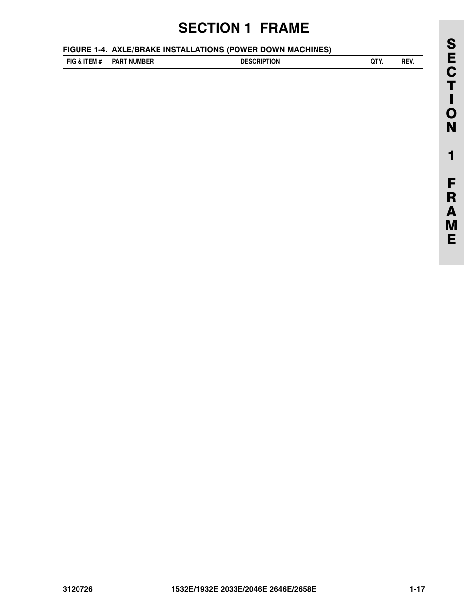 JLG 2658E ANSI Parts Manual User Manual | Page 25 / 258