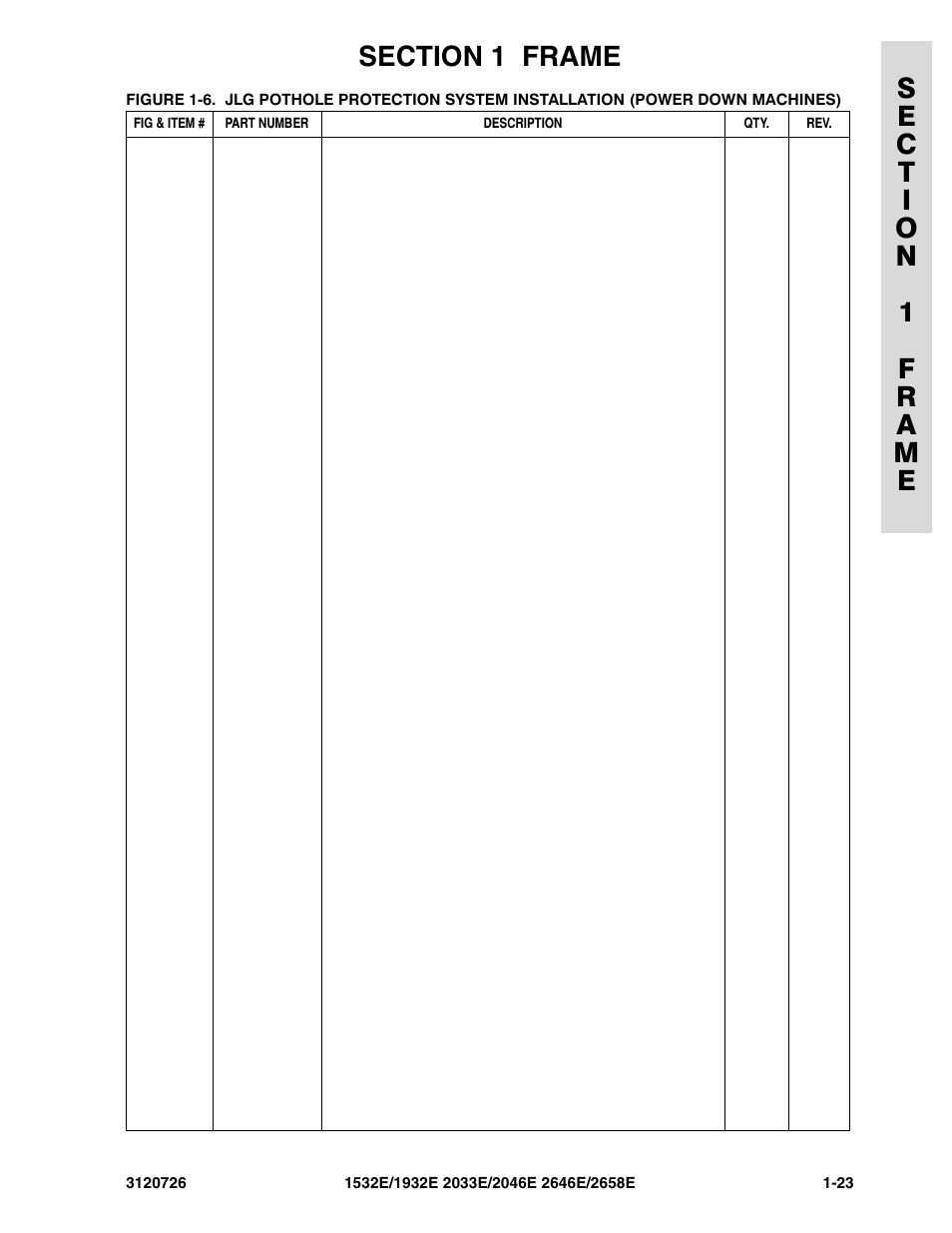 JLG 2658E ANSI Parts Manual User Manual | Page 31 / 258