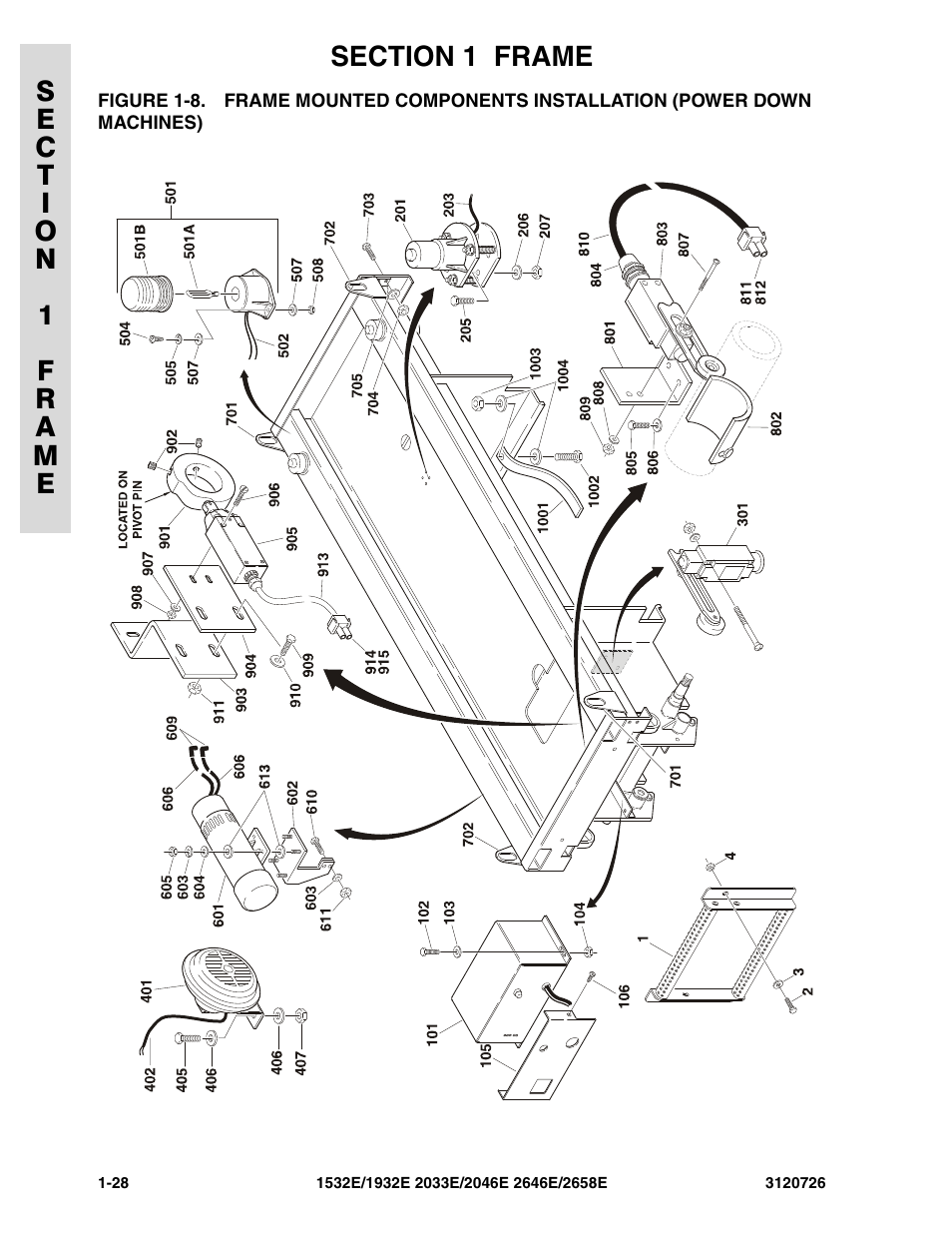 JLG 2658E ANSI Parts Manual User Manual | Page 36 / 258