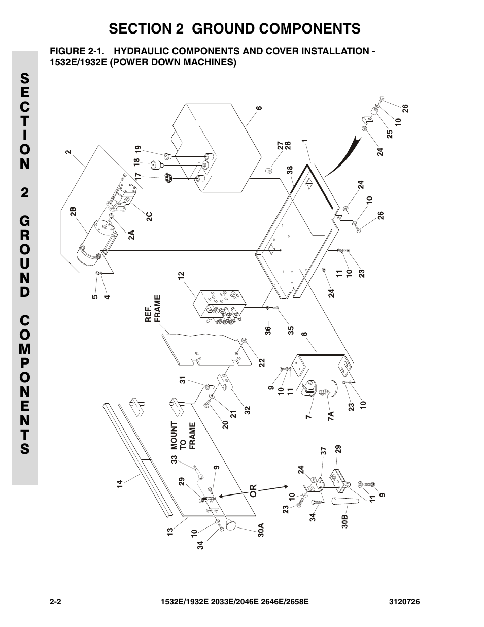 Power down machines) -2 | JLG 2658E ANSI Parts Manual User Manual | Page 56 / 258