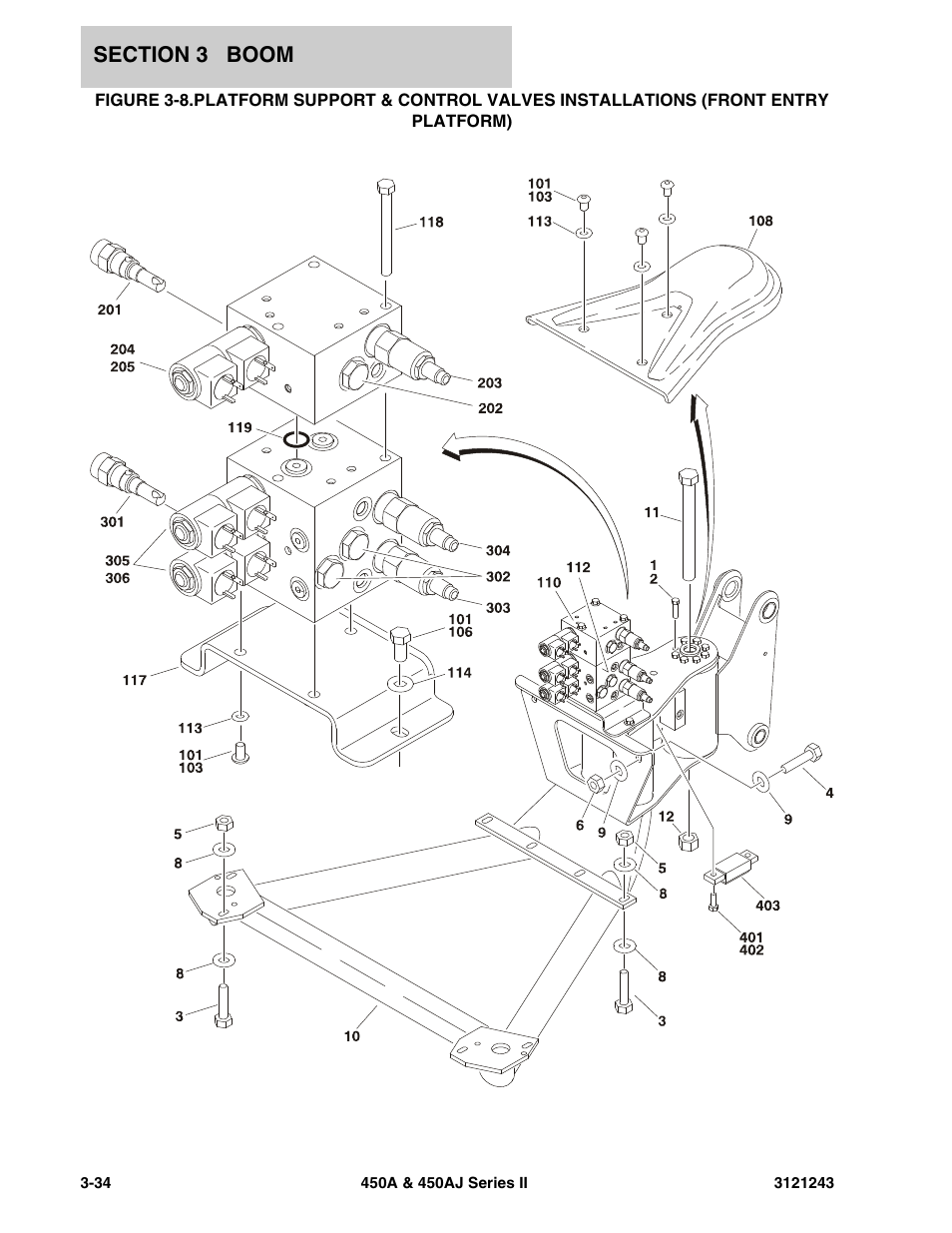 JLG 450A_AJ Series II Parts Manual User Manual | Page 278 / 494