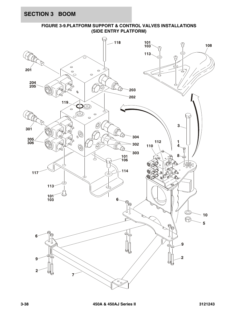 JLG 450A_AJ Series II Parts Manual User Manual | Page 282 / 494