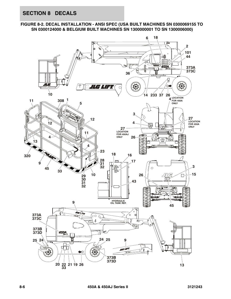 JLG 450A_AJ Series II Parts Manual User Manual | Page 442 / 494