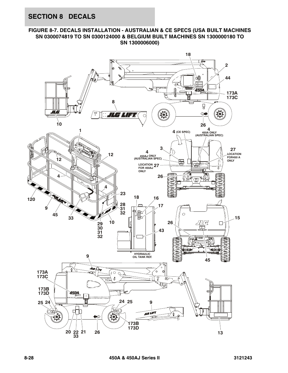 JLG 450A_AJ Series II Parts Manual User Manual | Page 464 / 494