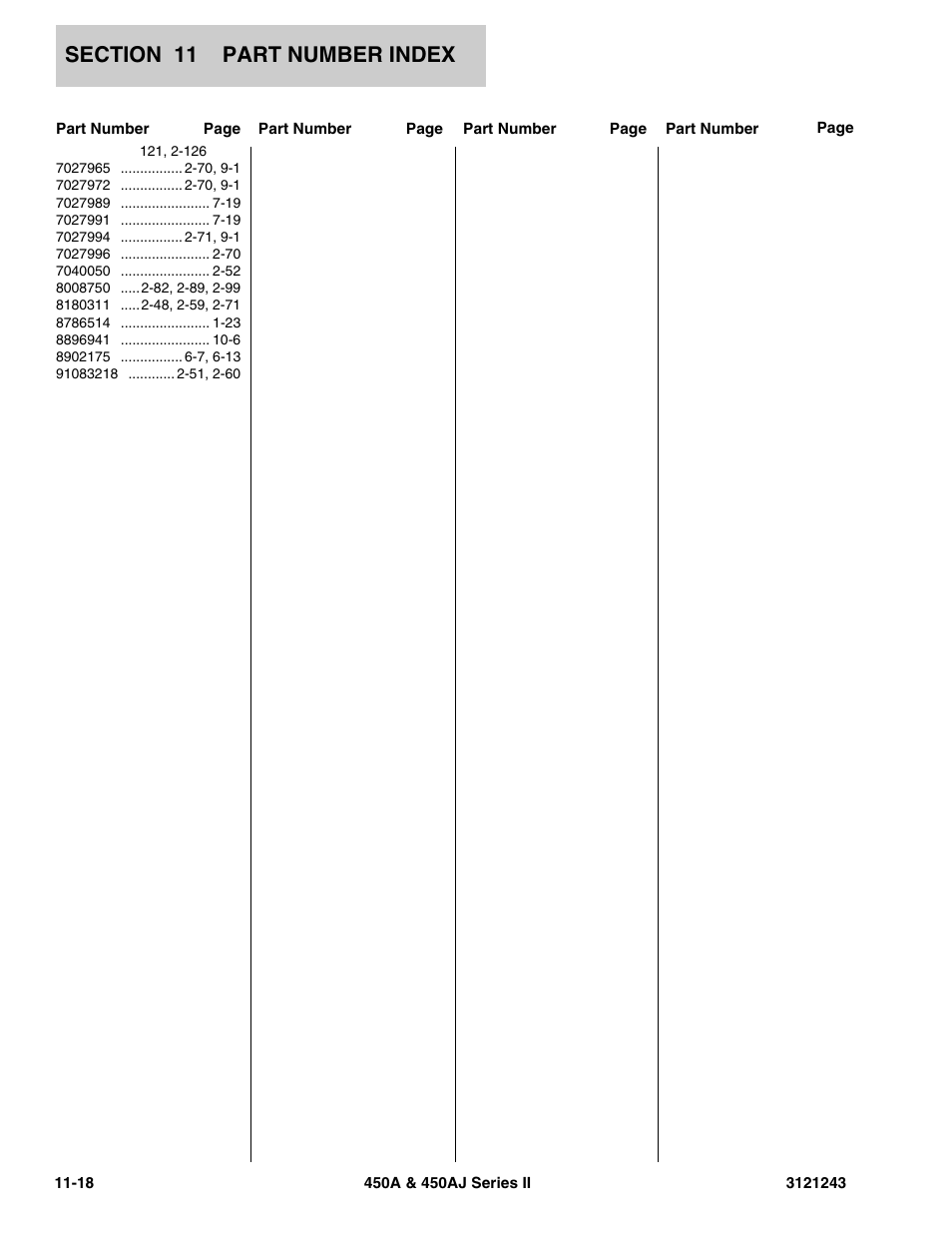 JLG 450A_AJ Series II Parts Manual User Manual | Page 492 / 494