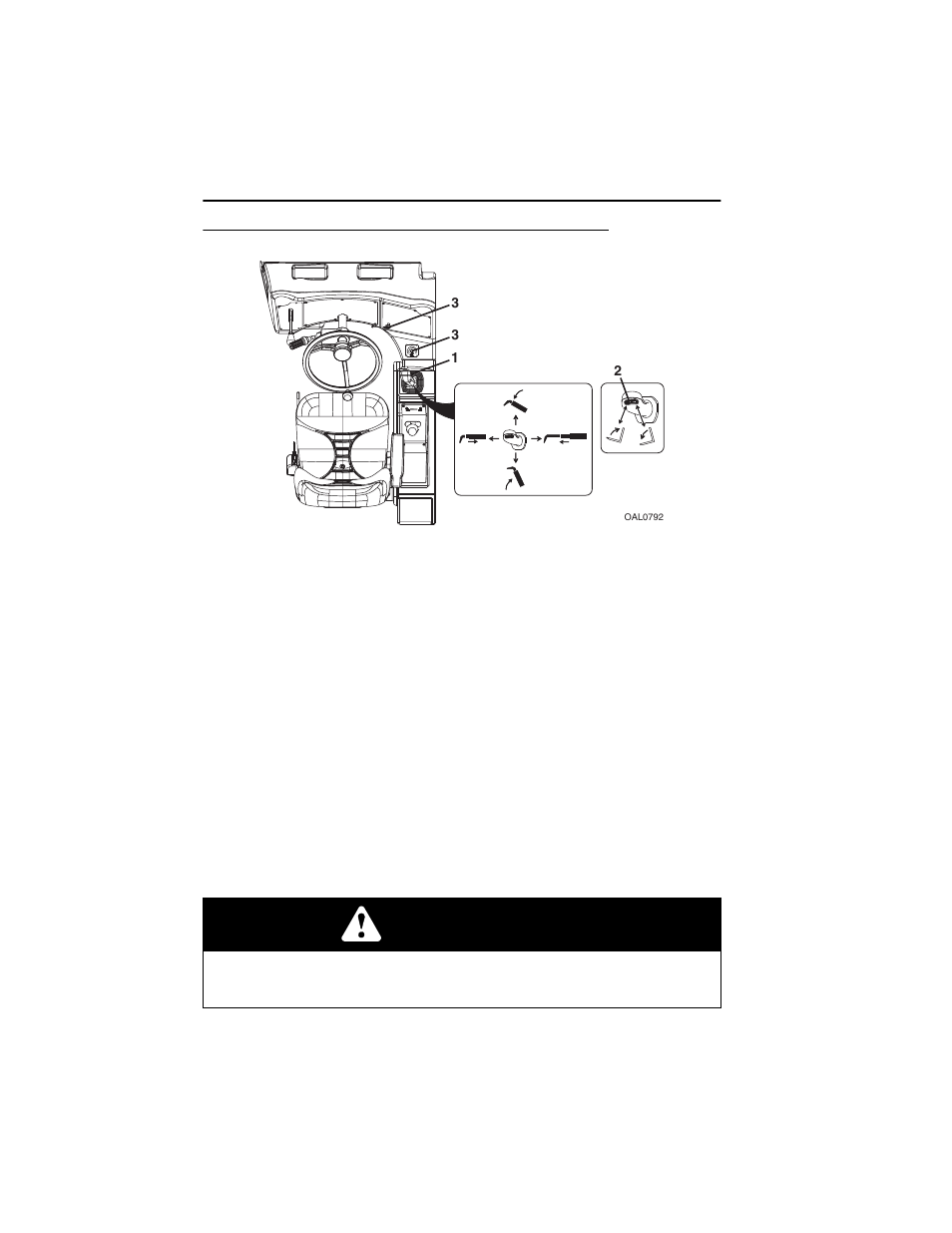 Boom joystick, Boom joystick -10, Warning | JLG G6-42A Operator Manual User Manual | Page 50 / 164