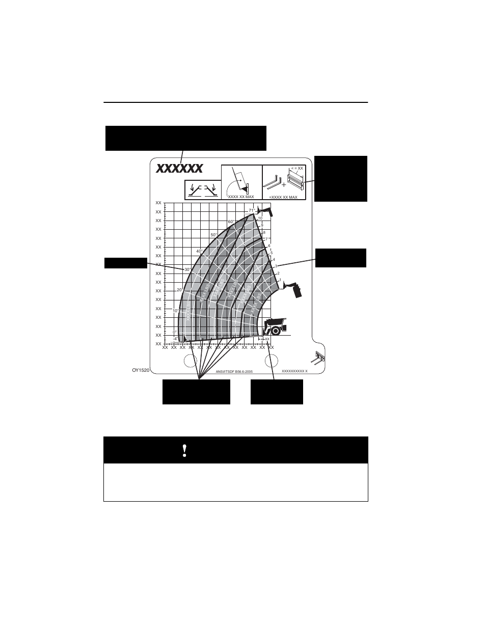 Warning | JLG G6-42A Operator Manual User Manual | Page 86 / 164