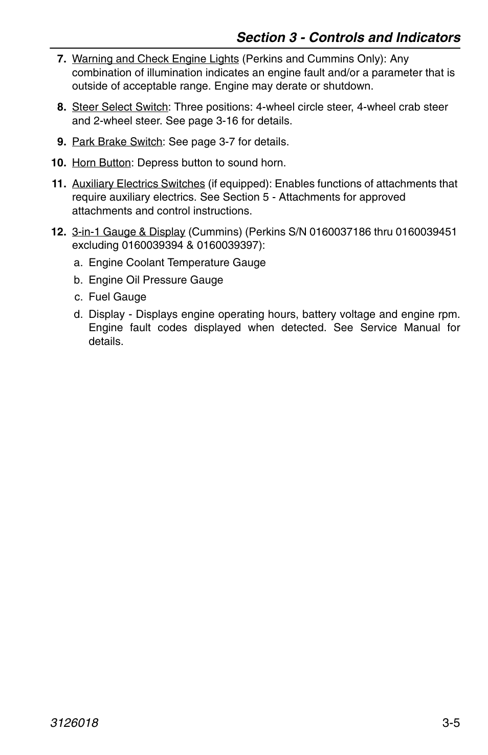 JLG G12-55A Operator Manual User Manual | Page 45 / 164