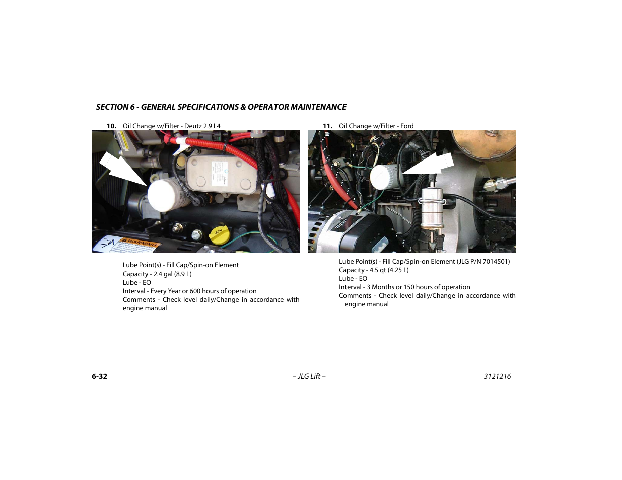 JLG 460SJ Operator Manual User Manual | Page 128 / 148