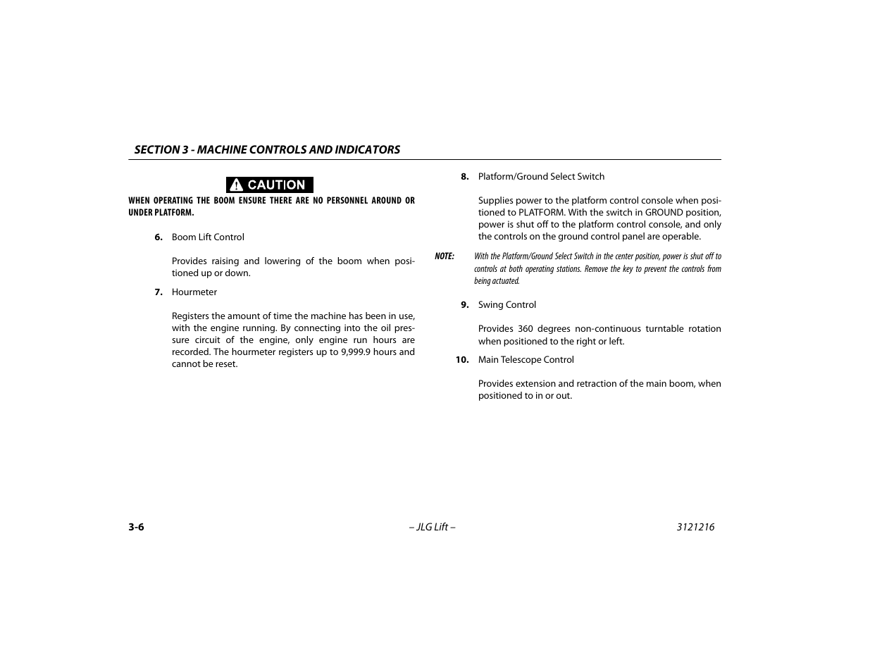 JLG 460SJ Operator Manual User Manual | Page 44 / 148