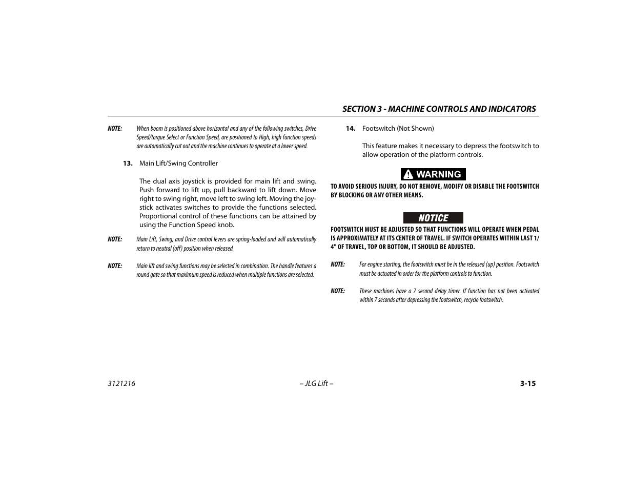JLG 460SJ Operator Manual User Manual | Page 53 / 148