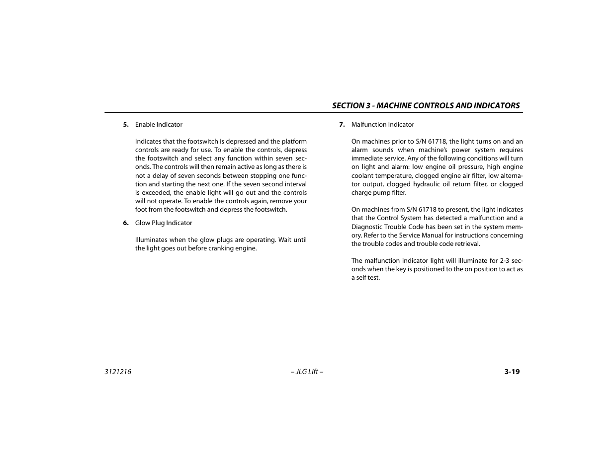 JLG 460SJ Operator Manual User Manual | Page 57 / 148