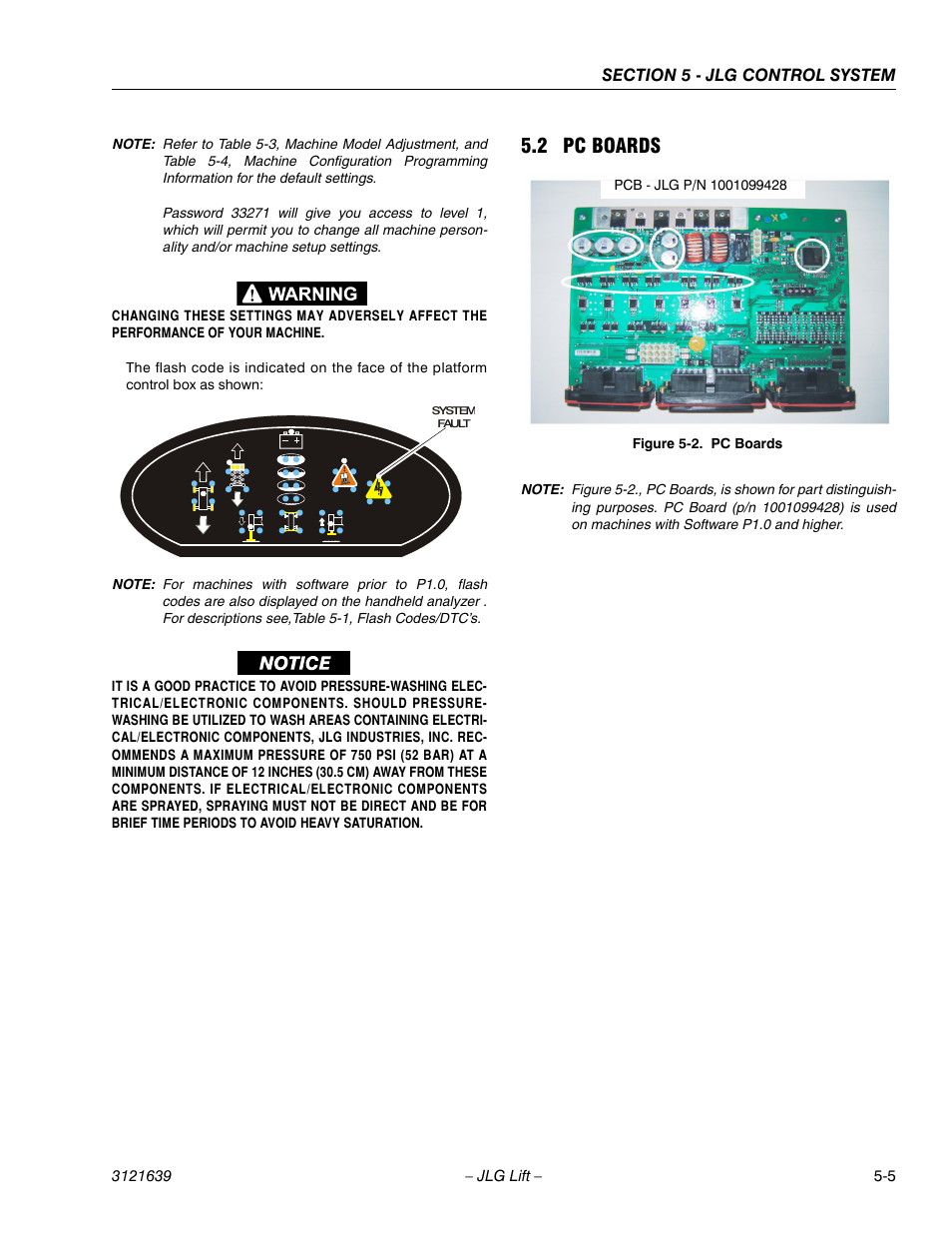 Pc boards -5, 2 pc boards | JLG M4069 Service Manual User Manual | Page 97 / 138