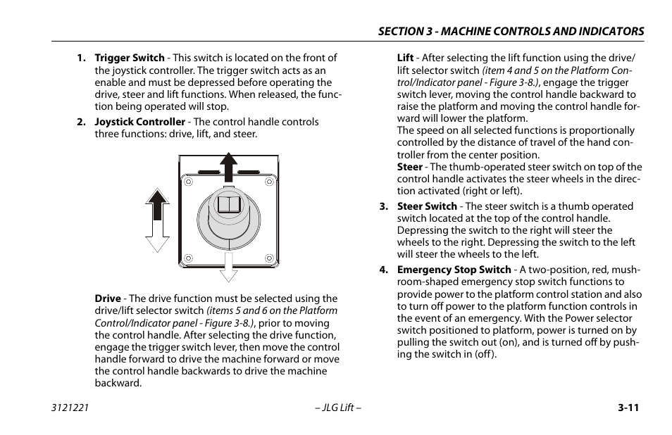 JLG 1230ES Operator Manual User Manual | Page 39 / 96