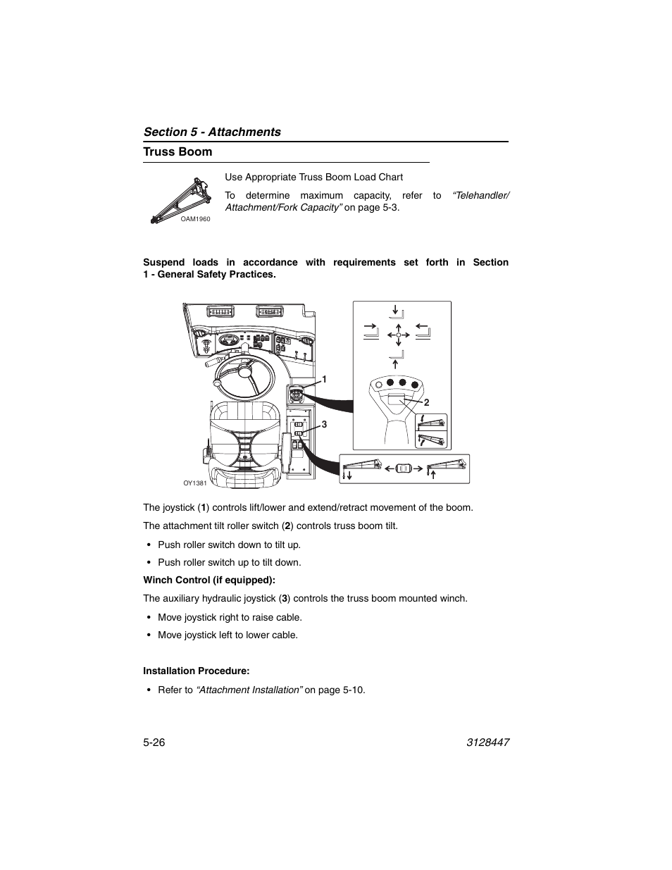 Truss boom, Truss boom -26 | JLG G12-55A AccuPlace Operator Manual User Manual | Page 94 / 142