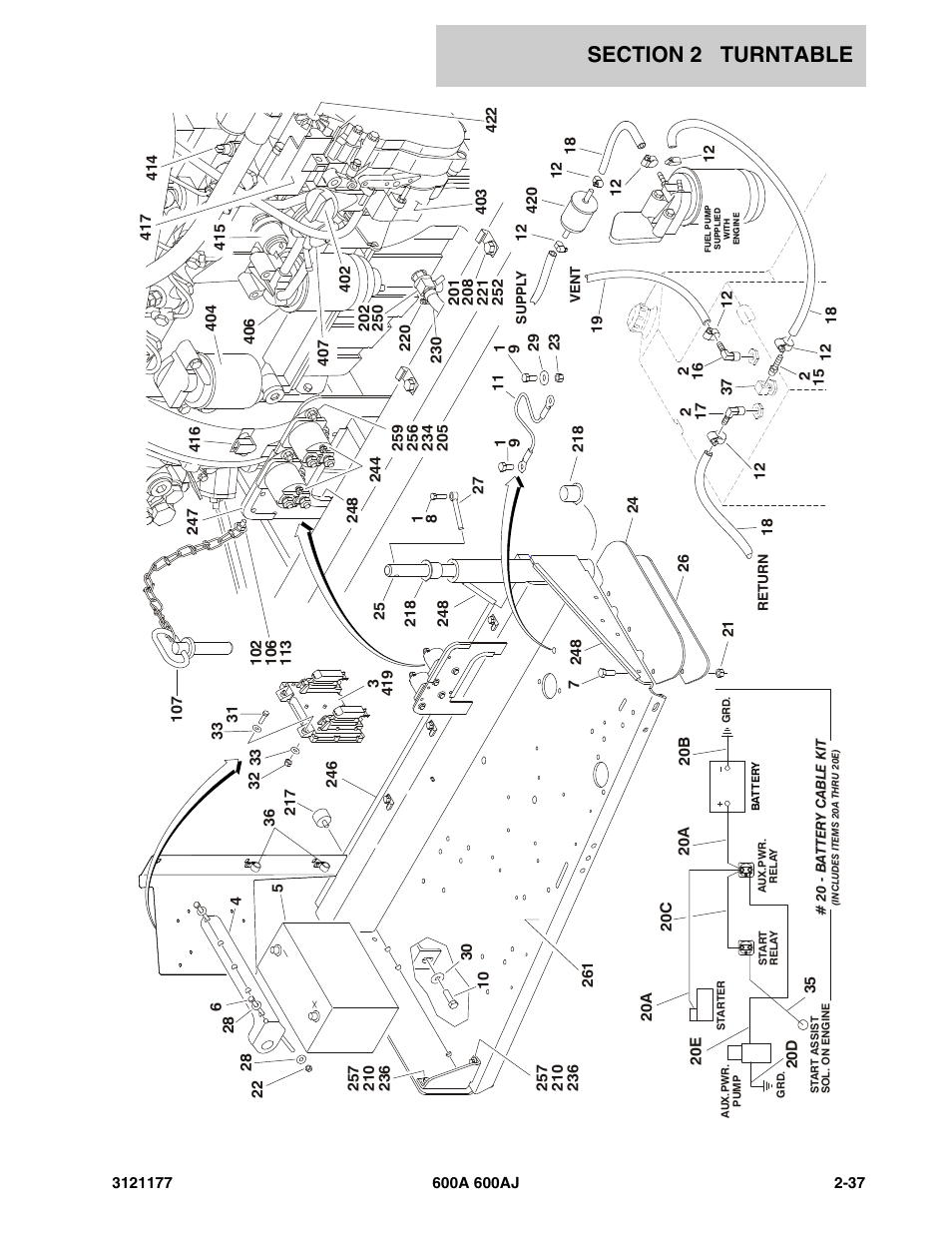 JLG 600A_AJ Parts Manual User Manual | Page 101 / 374