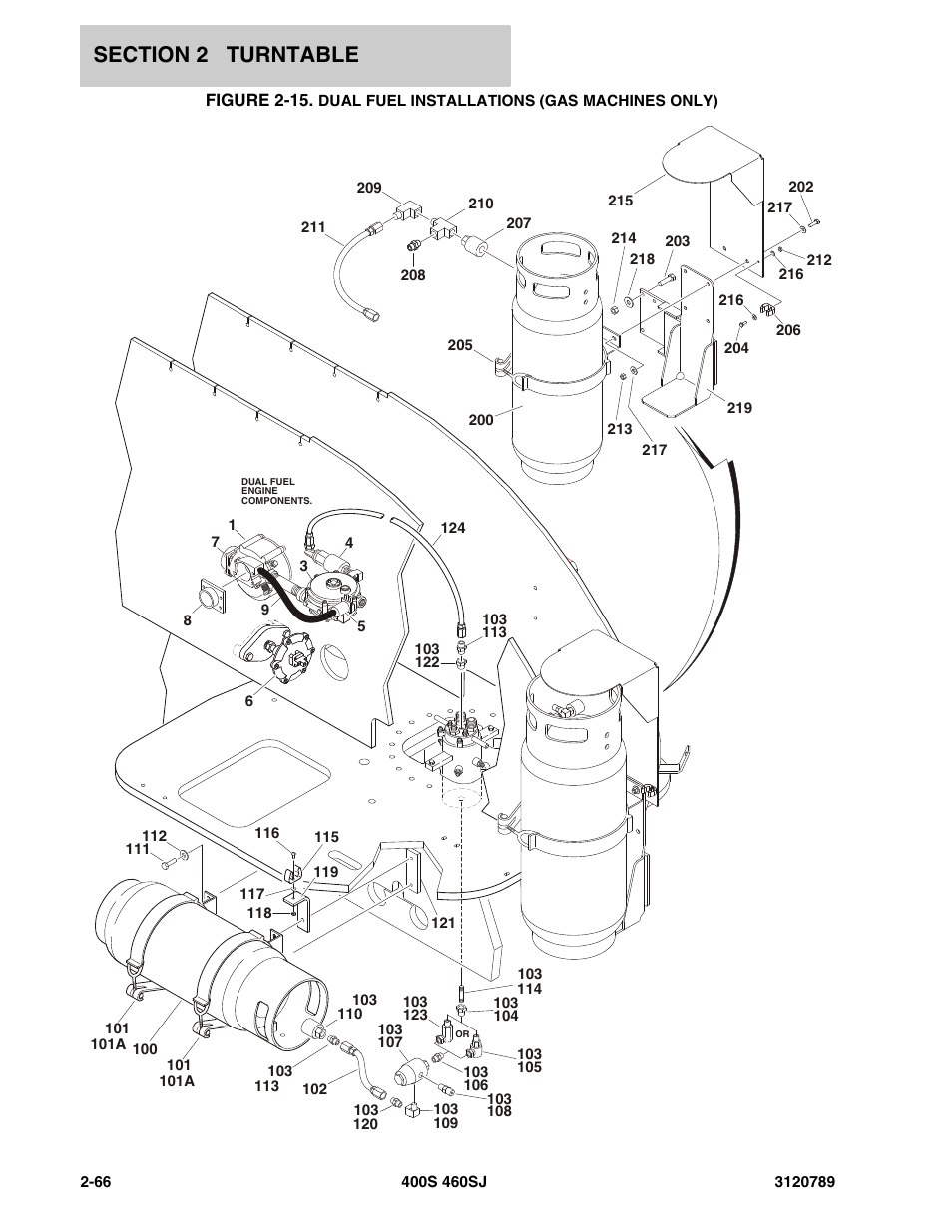 JLG 460SJ ANSI Parts Manual User Manual | Page 124 / 346