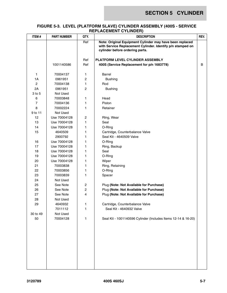 JLG 460SJ ANSI Parts Manual User Manual | Page 245 / 346