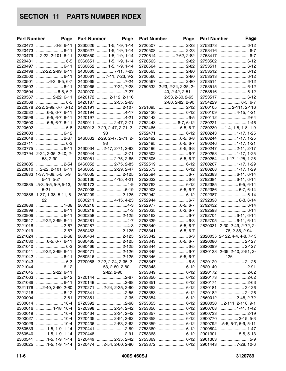 JLG 460SJ ANSI Parts Manual User Manual | Page 334 / 346