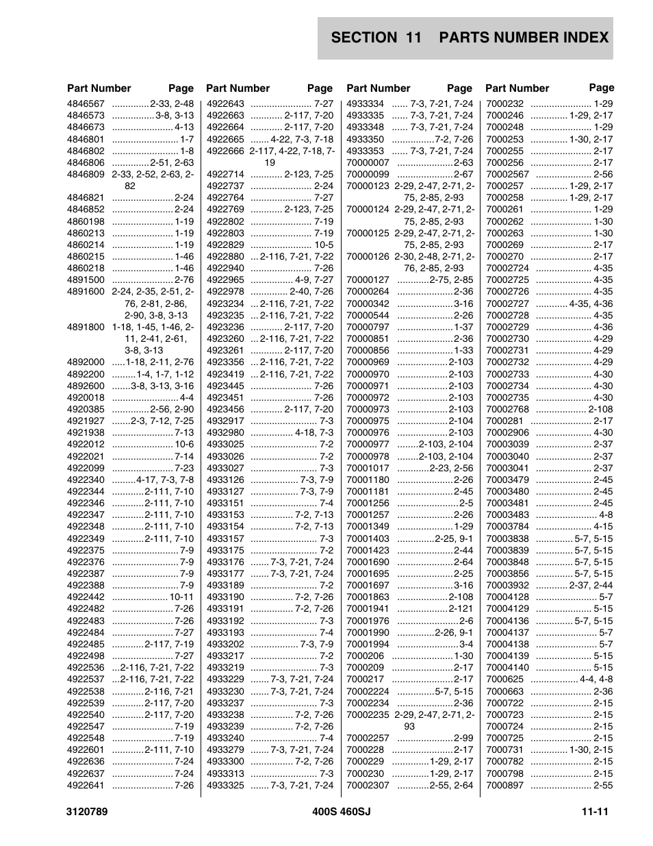 JLG 460SJ ANSI Parts Manual User Manual | Page 339 / 346