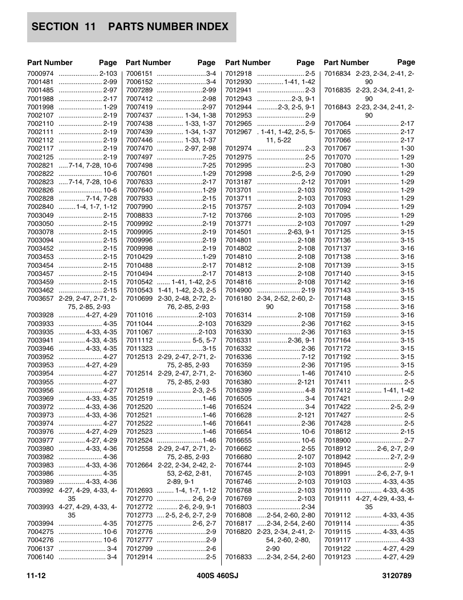 JLG 460SJ ANSI Parts Manual User Manual | Page 340 / 346