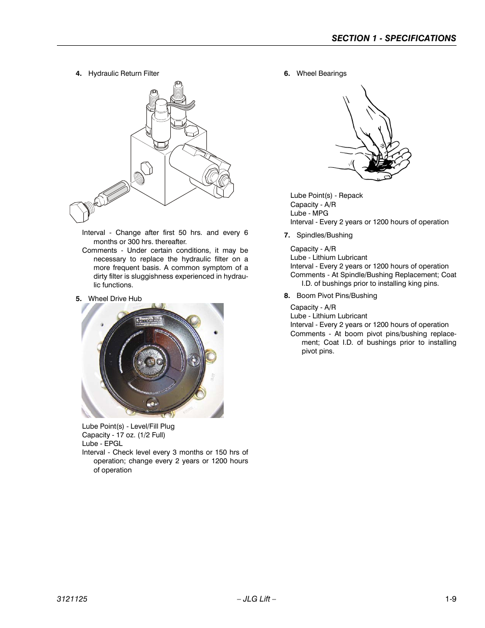 JLG M400 ANSI Service Manual User Manual | Page 23 / 256