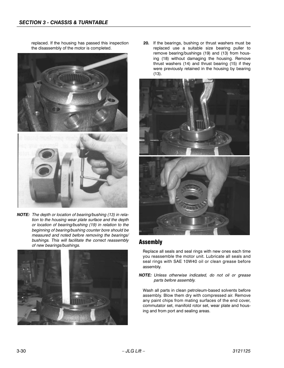 Assembly, Assembly -30 | JLG M400 ANSI Service Manual User Manual | Page 72 / 256