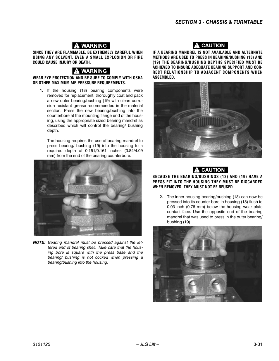 JLG M400 ANSI Service Manual User Manual | Page 73 / 256