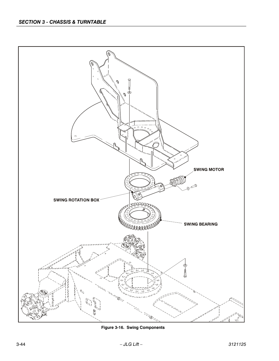Swing components -44 | JLG M400 ANSI Service Manual User Manual | Page 86 / 256