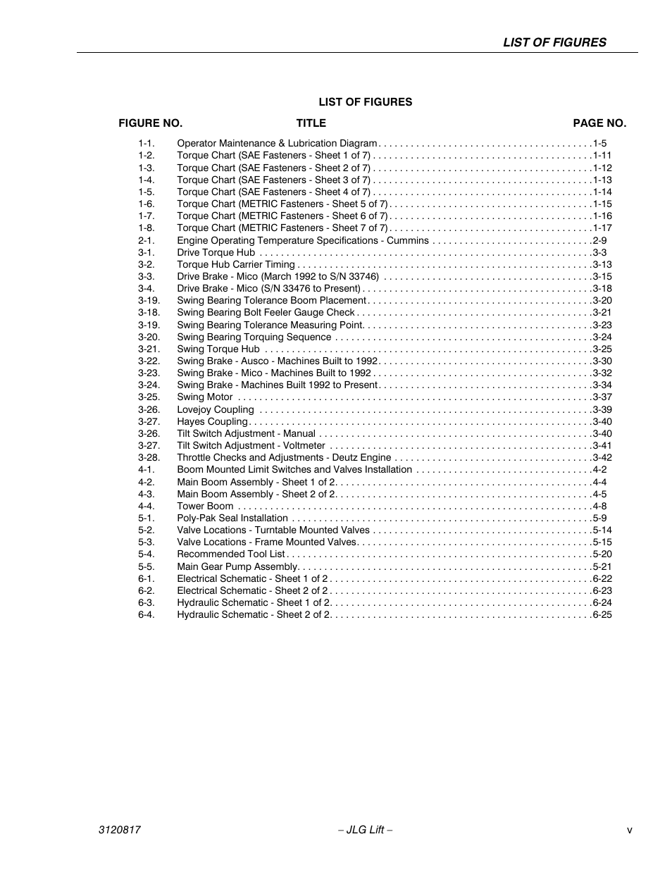 JLG 150HAX Service Manual User Manual | Page 9 / 156